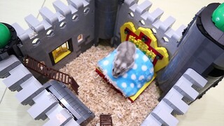 [DIY]Xây lâu đài cho hamster bằng Lego