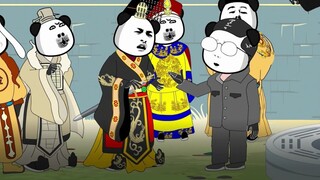 Liu Che, Kaisar Wu dari Dinasti Han, mendatangi Hu Hai; Saya melarikan diri dengan cepat. Kaisar seb