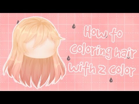 How To Coloring Hair With 2 Colors || Trick & Tips {Cloud Bearta}