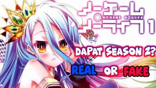 Katanya No Game No Life Bakal Dapat Season 2?