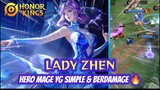 Lady Zhen - Hero Mage yg Simple & Berdamage🔥 #HOK #HOKGameplay