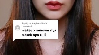 “Makeup removernya merk apa ci?”