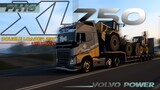 Truk Balap Muatan Double Loader 23 Ton Berasa Ringan Ditarik Volvo FH16 - Euro Truck Simulator 2  #1