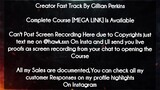 Creator Fast Track By Gillian Perkins course download