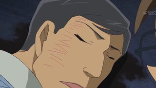 The man in "Detective Conan" was manipulated by someone and voluntarily jumped off the building!