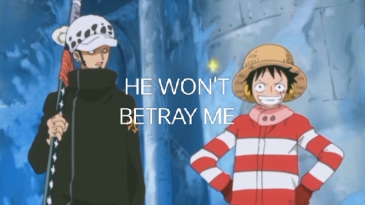 Luffy being trusting 🥹