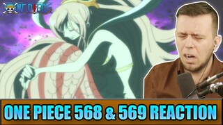 ANCIENT WEAPON POSEIDON IS A PERSON!? - One Piece Episodes 568 and 569 - Rich Reaction