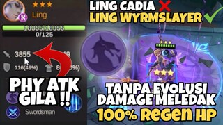 BINTANG 3 LING WYRMSLAYER IMBA PARAH DARIPADA LING CADIA ! MAGIC CHESS NEW UPDATE