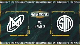 Game 2 Highlights: TSM vs Nigma Galaxy (Bryle vs SumaiL) BO2 | Riyadh Masters 2022 Group Stage