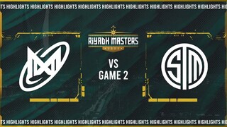 Game 2 Highlights: TSM vs Nigma Galaxy (Bryle vs SumaiL) BO2 | Riyadh Masters 2022 Group Stage