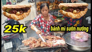 Xe Bánh Mì Sườn Sụn Nướng 41 Năm Của 2 Chị Em Ruột Với Xô Nước Sốt Truyền 3 Đời