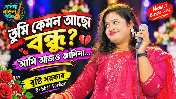 তুমি কেমন আছো বন্ধু আমি আজও জানিনা বৃষ্টি সরকার