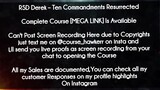 RSD Derek  course - Ten Commandments Resurrected download
