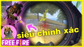 [Free Fire] Test skin M4A1 Phép Thuật bắn không trượt phát lào | StarBoyVN