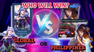 TOP 5 PHILIPPINES GUINEVERE VS IMMORTAL • 1V1 • ONLY MID • FEEDING PRANK • TRASHTALKER • MLBB