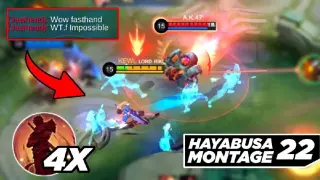 HAYABUSA MONTAGE 22 - FAST HAND / HIGH iQ / PERFECT TIMING / FREESTYLE