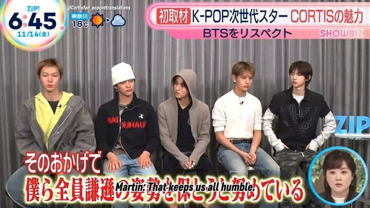 (Eng Sub) ZIP CORTIS INTERVIEW.
