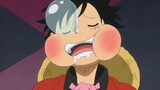 [One Piece Luffy/Funny] Jangan ambil Luffy yang imut seperti itu dariku, aku akan mengambilnya ( oˆ﹡ )
