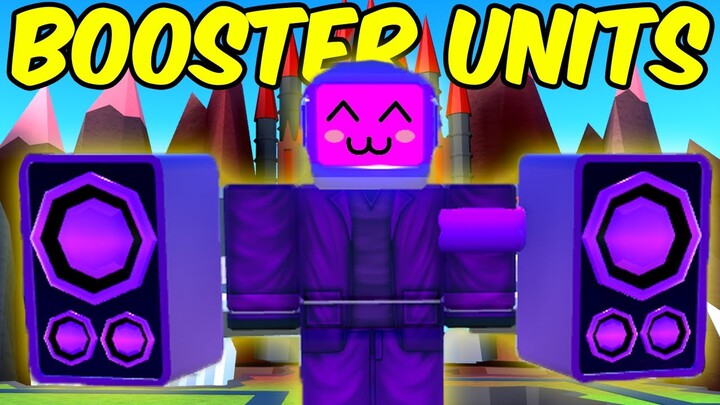 New Booster Unit Is Actually OP in Toilet Tower Defense