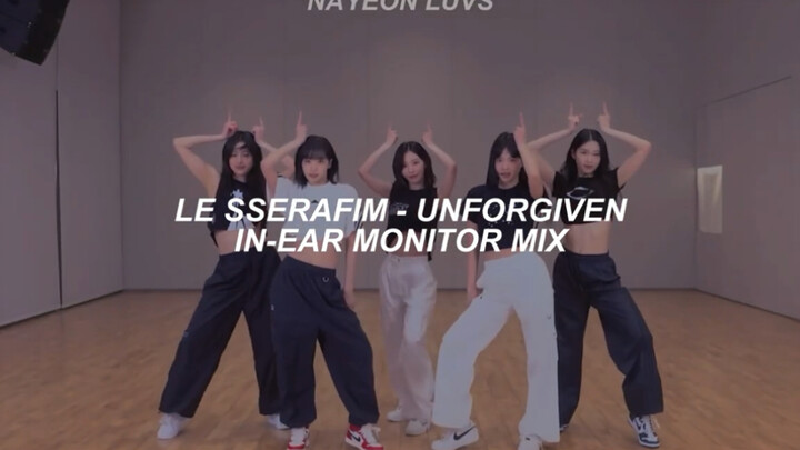 Ternyata suara notifikasi di earphone sang idola seperti ini｜LE SSERAFIM-《UNFORGIVEN》