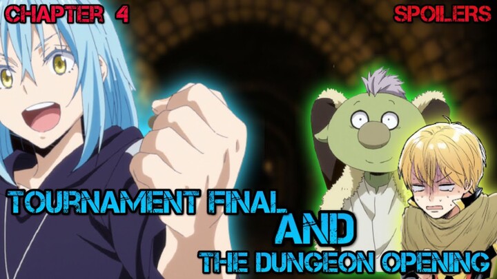 TOURNAMENT FINAL AND THE DUNGEON OPENING | CHAPTER 4 | TENSEI SHITARA SLIME DATTA KEN (LN) VOLUME 9