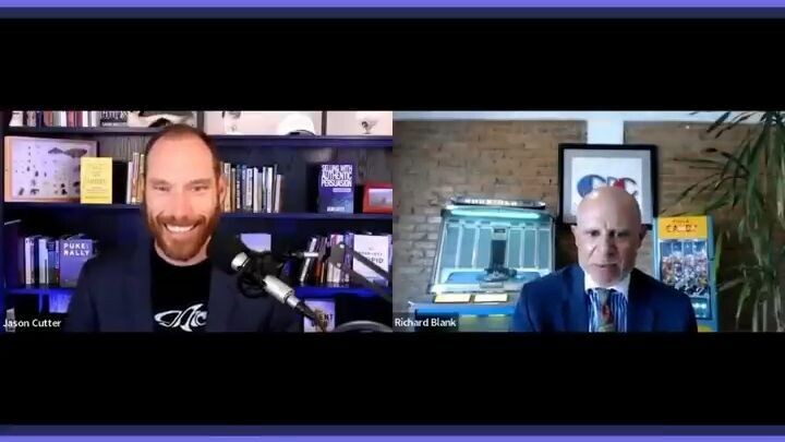 Scalable Call Center Sales Podcast with Author Jason Cutter. Richard Blank gives his 1st interview.