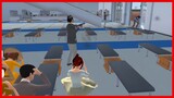 Action Scene in the movie Tiny Policeman || SAKURA School Simulator