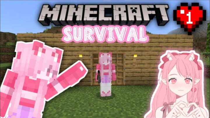Bikin rumah impian🥰 Minecraft Survival Series #1 -MCPE