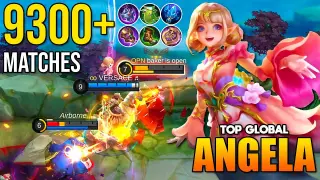 PERFECT SUPPORT!! ANGELA KING 9300+ MATCHES - Mobile Legends [ Pro Player Angela Gameplay ] GIVENCHY