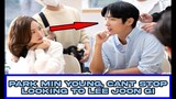 Park Min Young, cant stop looking to Lee Joon Gi|| Behind the scenes