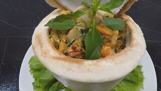 ห่อหมกทะเล มะพร้าวอ่อน สูตรเป๊ะ อร่อยแน่ #บ้านเราสตอรี่