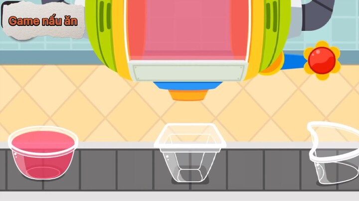 Game nấu ăn - Gấu trúc làm thạch hoa quả - P6