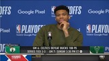 "We are very confident for game 7!" - Giannis said he is planning to play "fearless" and "free"