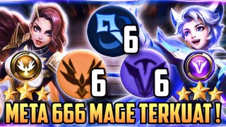 META 666 EVOLUSI MAGE + LIGHTBORN + SUPERHERO ! COMBO MAGIC CHESS TERKUAT 2022