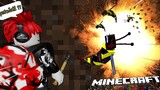 Minecraft Crazy Craft 40 🐝 กลับมาอีกครั้งยากกว่าเดิมและโดนผึ้งยักษ์ไล่อย่างน่าสงสาร !!!