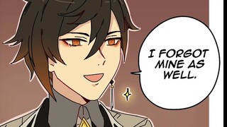 Zhongli who forgot to bring his wallet () [Genshin Impact Voice Animation] (Ready-made)