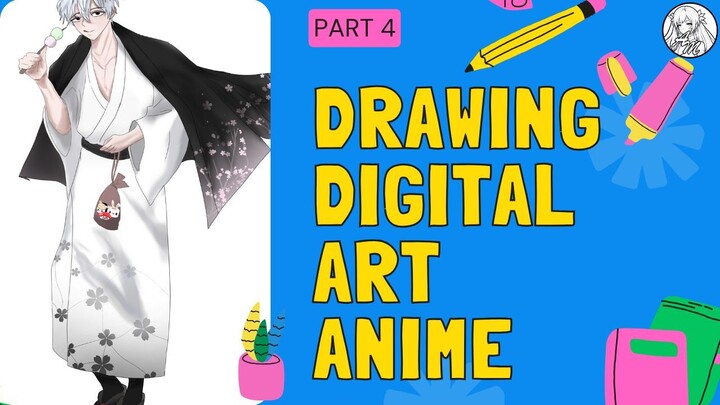 Drawing Anime ARTDIGITAL - Timelapse Drawing Anime Character PART 4