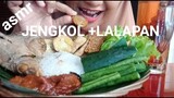 ASMR JENGKOL+IKAN ASIN+LALAPAN+TEH MANIS