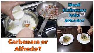 CARBONARA vs ALFREDO | baka hindi Carbonara ang natutunan nating iluto?