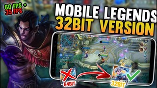 OPTIMIZE MOBILE LEGENDS 32BIT VERSION!! The Most Optimize Version Mlbb Update