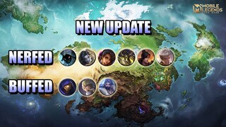 NEW UPDATE - CHOU NERF, HILDA'S NEW VOICE, LAND OF DAWN MAP - PATCH 1.5.30 MLBB