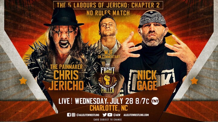 AEW Dynamite Fight for the Fallen July 28, 2021