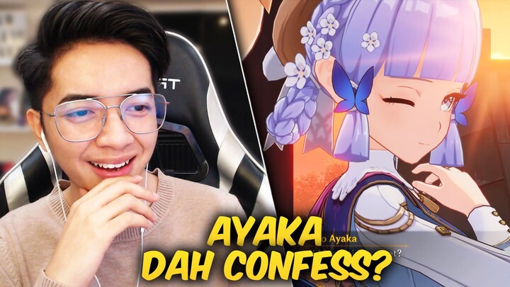 Ayaka DAH CONFESS Dekat Aether? | Genshin Impact Malaysia