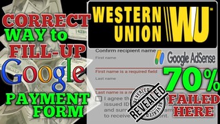 PAANO iSET UP ang WESTERN UNION sa GOOGLE PAYMENT METHOD