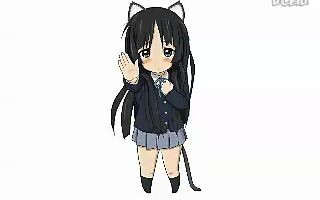 Akiyama Mio cat version cute MIO