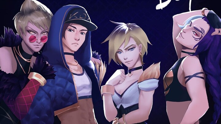 [K.DA Studio] Thật sự thì ai có thể làm được phiên bản nhóm nhạc nam K.DA này?