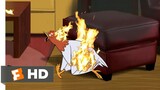 Aqua Teen Hunger Force The Movie (2007) - Flaming Chicken Scene (3/10)