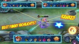 FANNY RANKED MONTAGE ROAD TO TOP 1 BULACAN! WiNSTREAK | mlbb