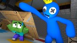 Monster School: The Rise of Blue - Rainbow Friends Sad Story | Minecraft Animation