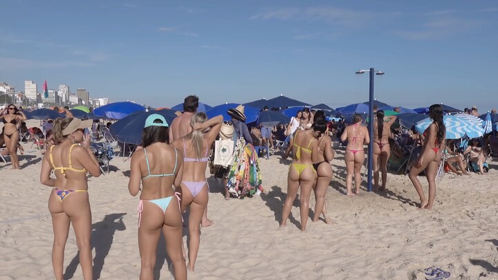 Brasils bikini Beach (4K)